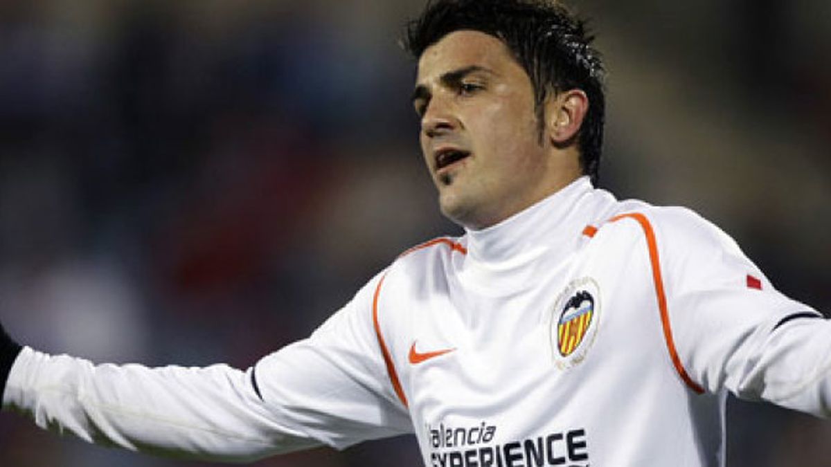 Villa forzará su salida del Valencia para ir al Barça