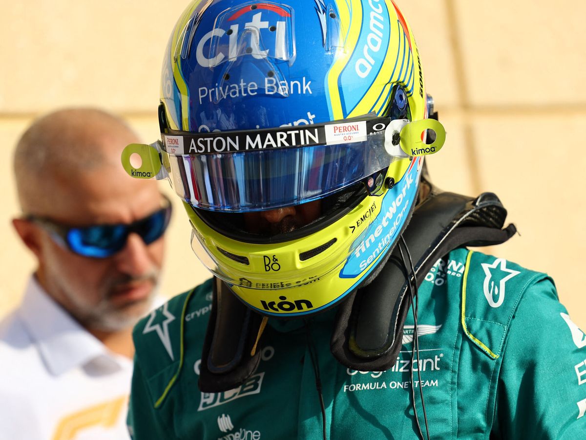 Foto: Alonso en el Gran Premio de Bahréin. (Foto: REUTERS / Rula Rouhana)
