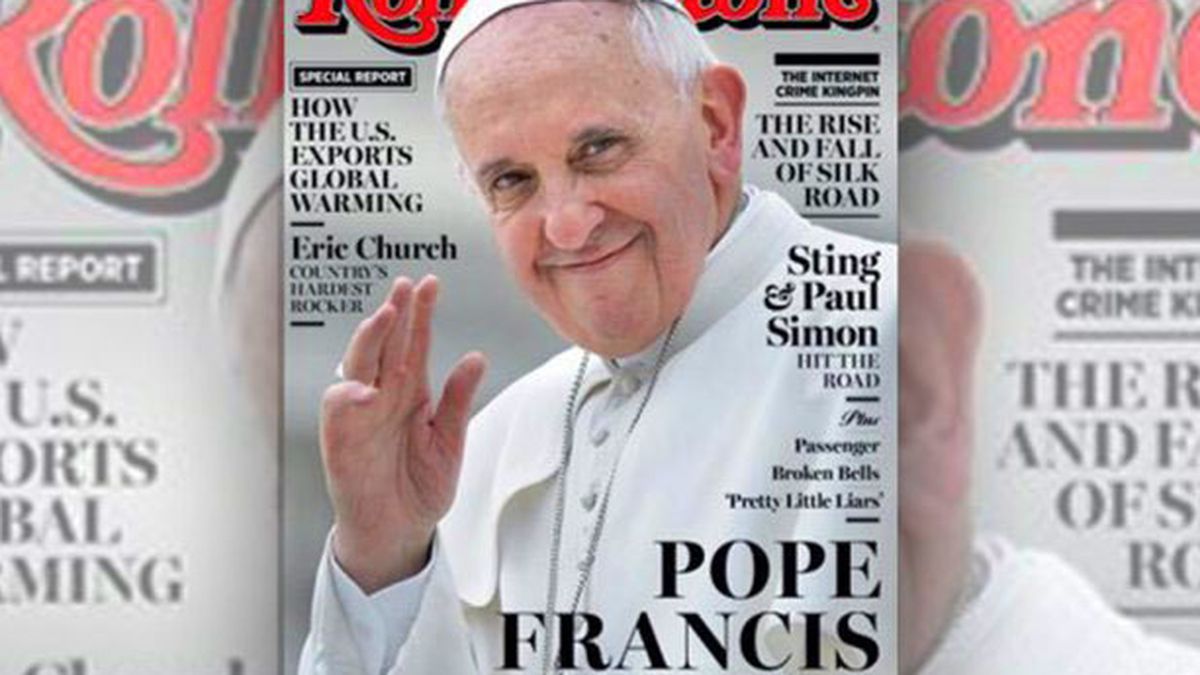 El Papa Francisco da el salto a la portada de 'Rolling Stone' con su "revolución suave"