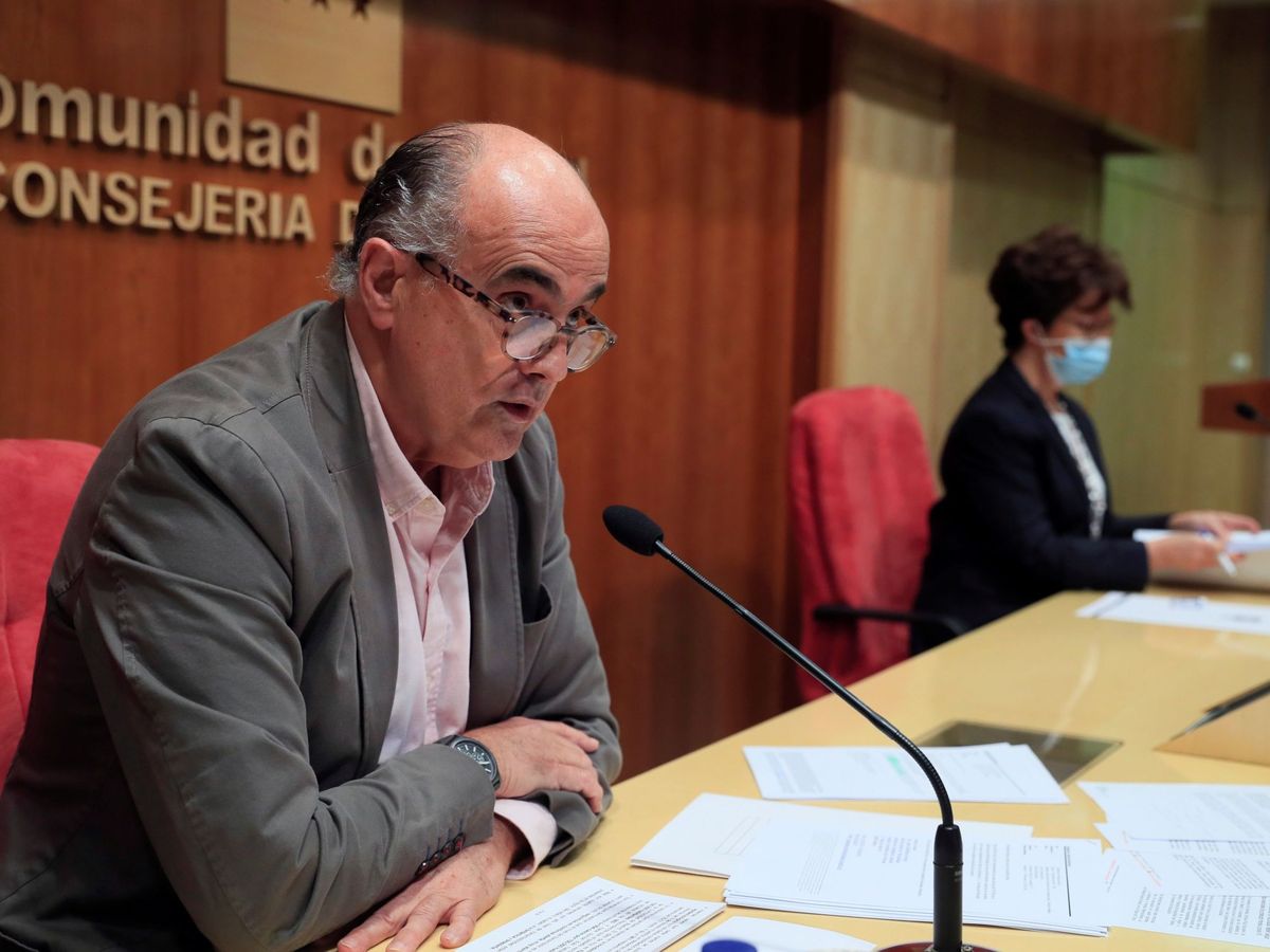 Foto: El viceconsejero de Salud Pública, Antonio Zapatero. (EFE)