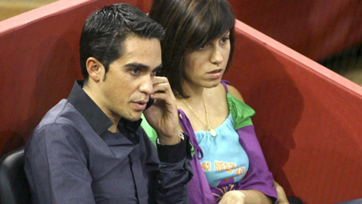 Alberto Contador se casará el próximo sábado con su novia de toda la vida