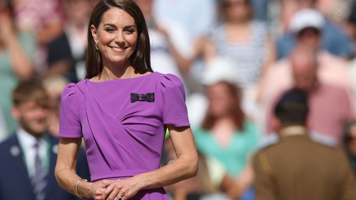 El significado tras el color del vestido de Kate Middleton en Wimbledon que tiene que ver con su enfermedad