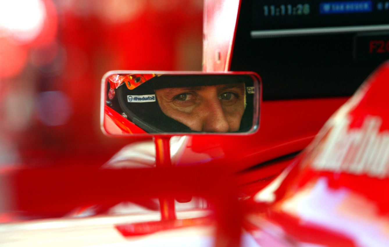 Michael Schumacher, en su etapa de piloto de Ferrari (EFE)