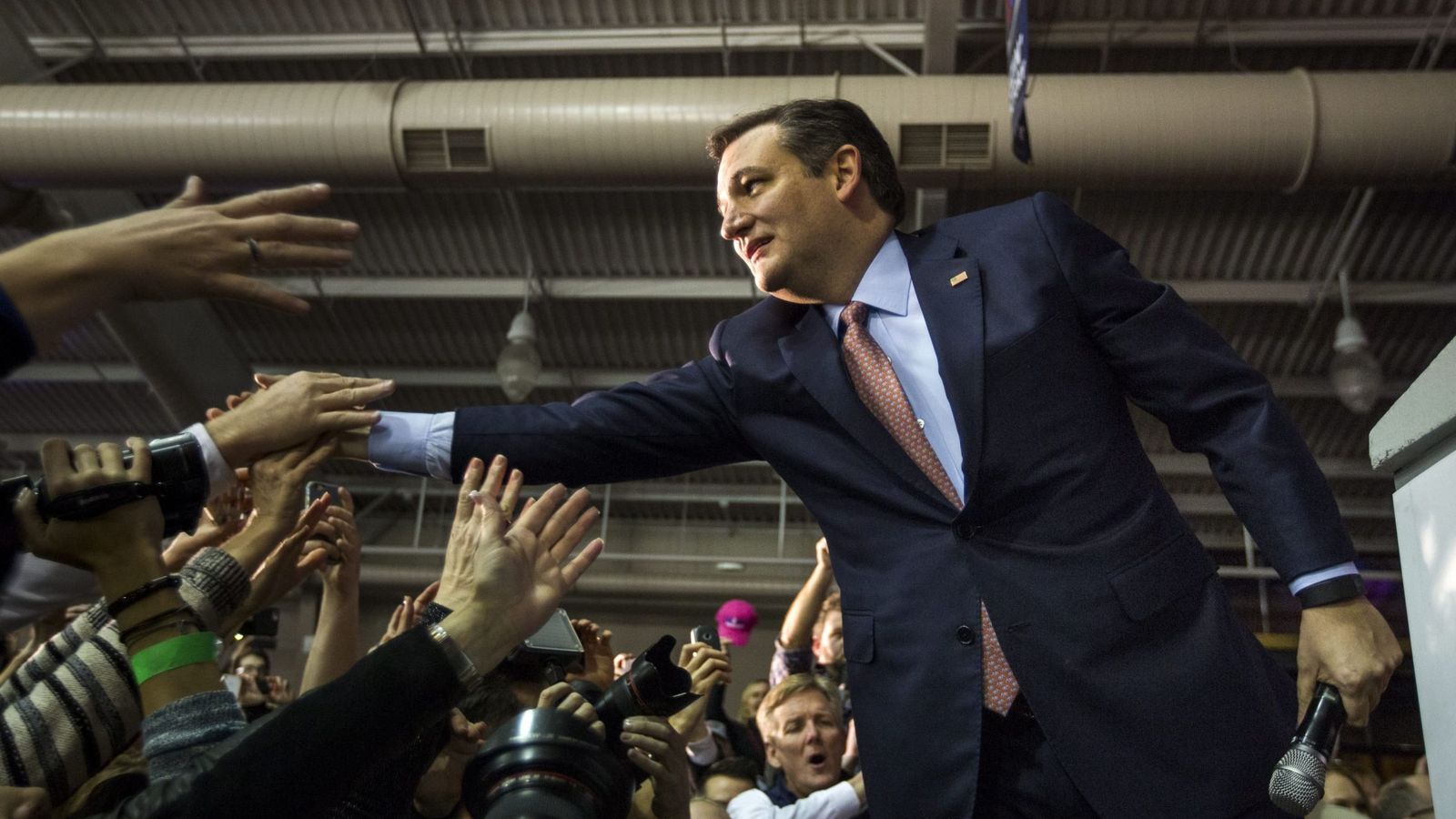 Foto: El senador Ted Cruz se impone en los caucus republicanos de Iowa. (EFE)