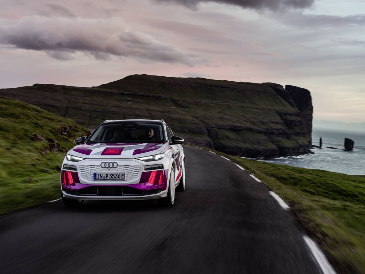 Foto: El inminente Q6 e-tron estrena la tecnología OLED digital de segunda generación. (Audi)