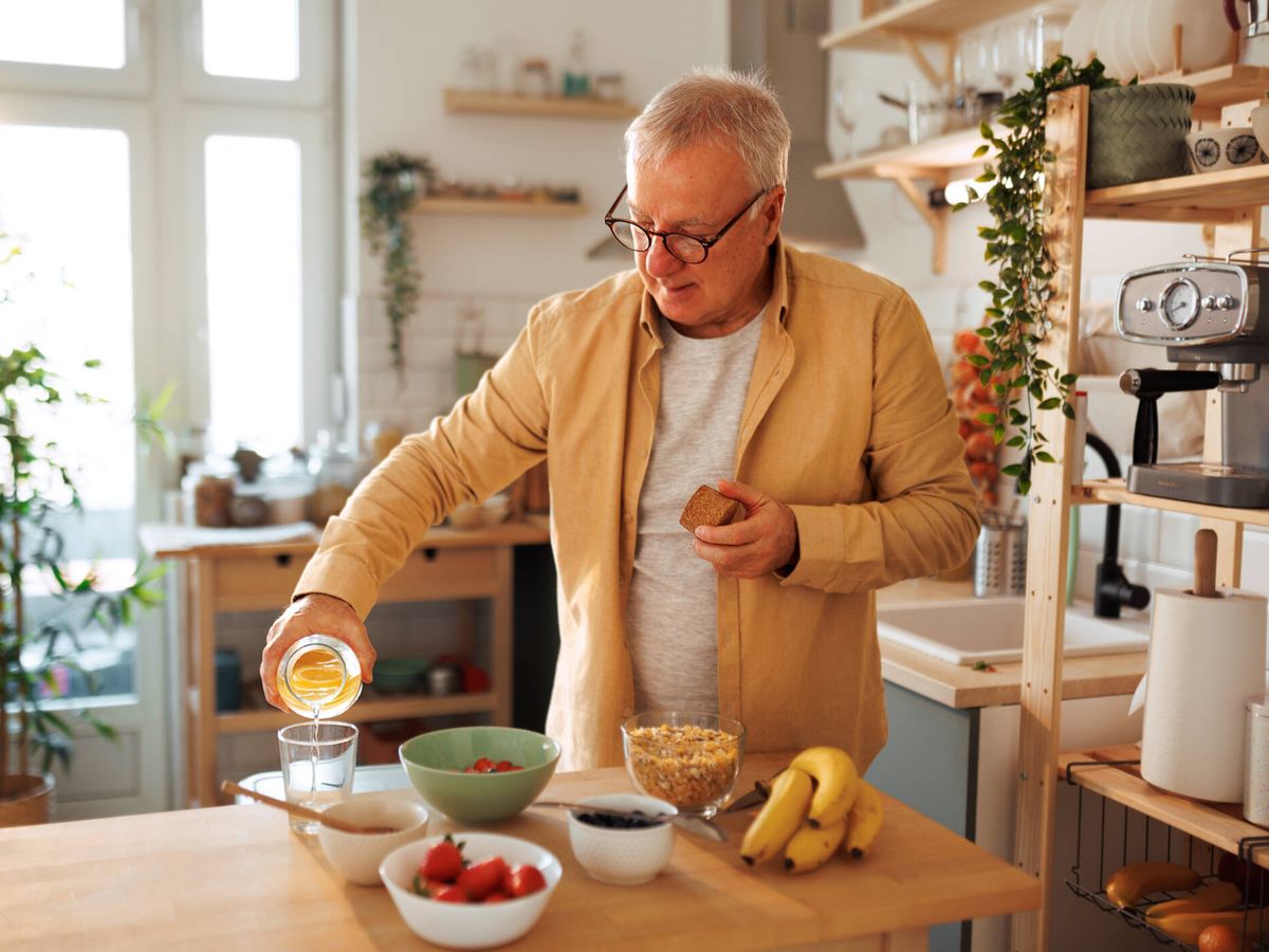 Foto: ¿Qué contiene el desayuno de las personas que viven 100 años? (istock)