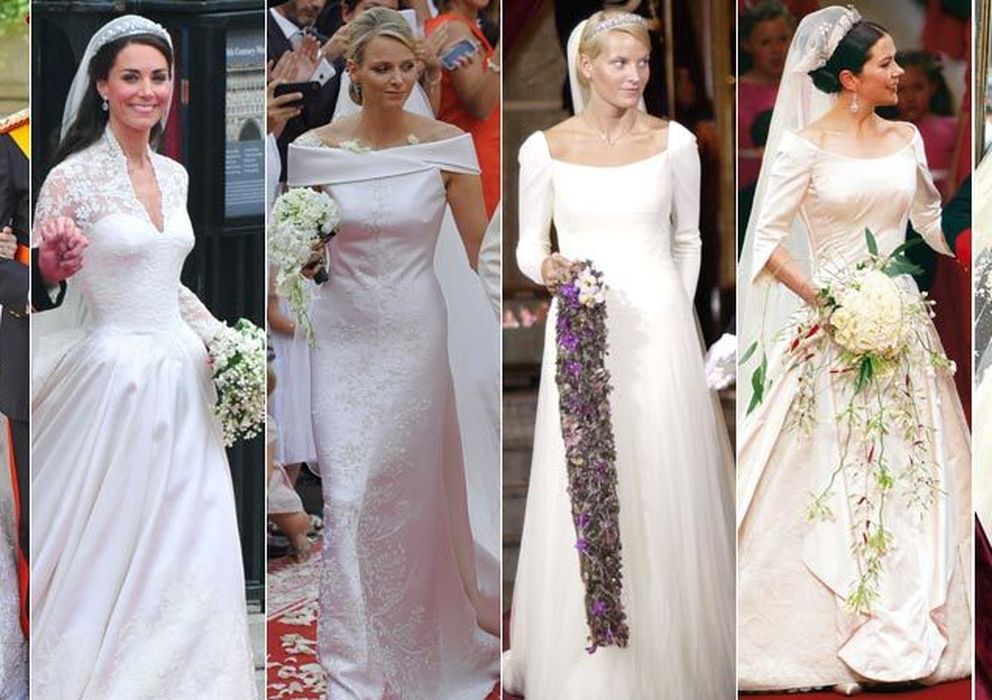 Foto: Las royals vestidas de novia