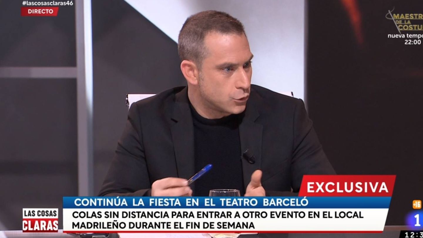 Miquel Ramos, en el programa de Jesús Cintora. (RTVE).