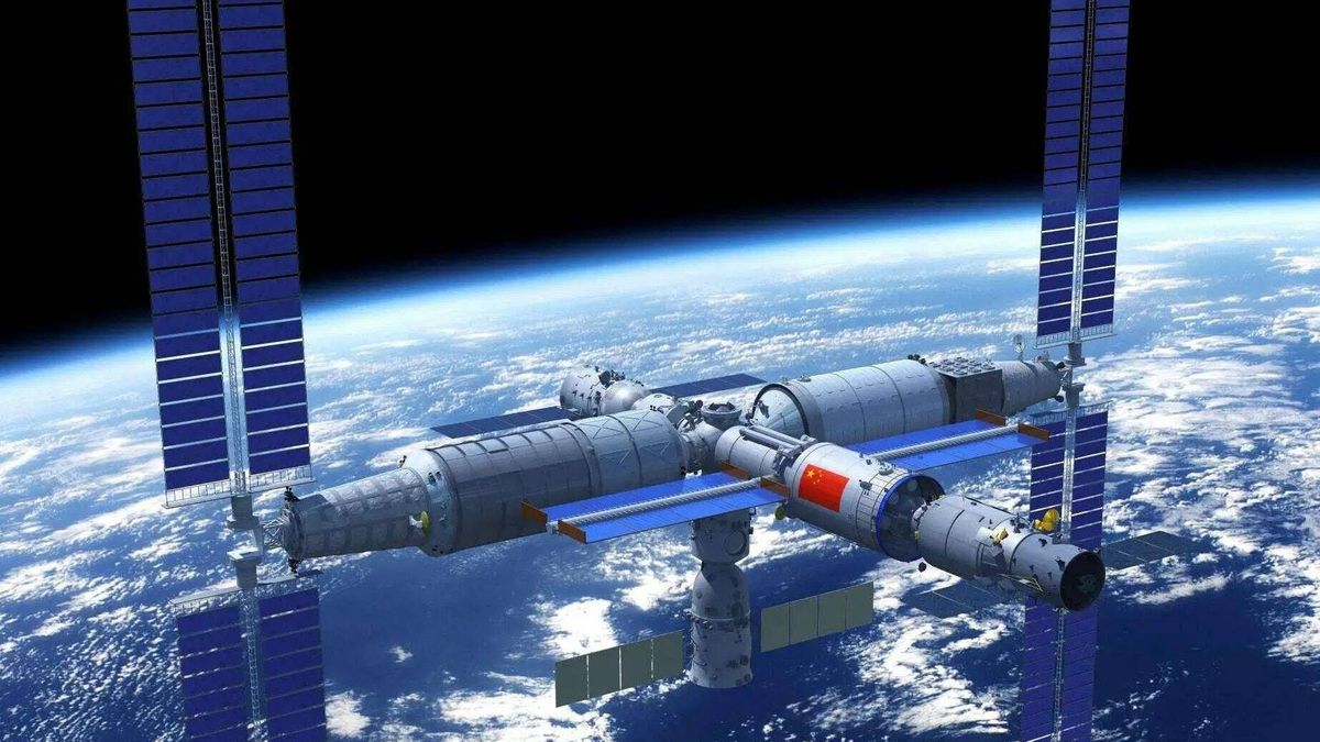 Los satélites de SpaceX amenazan la estación espacial china