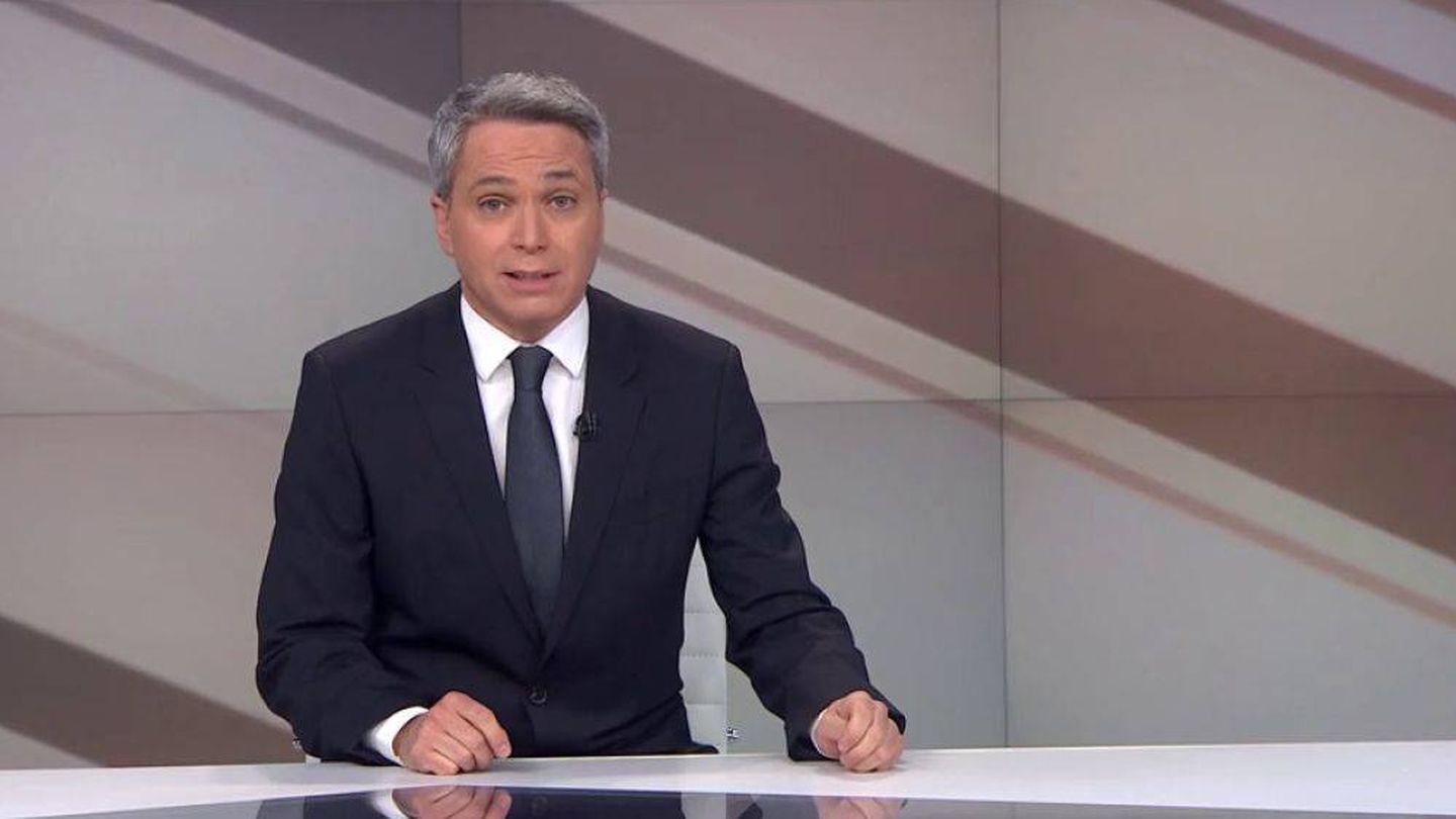 Vicente Vallés, presentador de 'Antena 3 noticias'. (Atresmedia).
