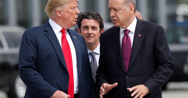 Foto: El presidente de EEUU, Donald Trump, y el turco, Tayip Erdogan. (Reuters)