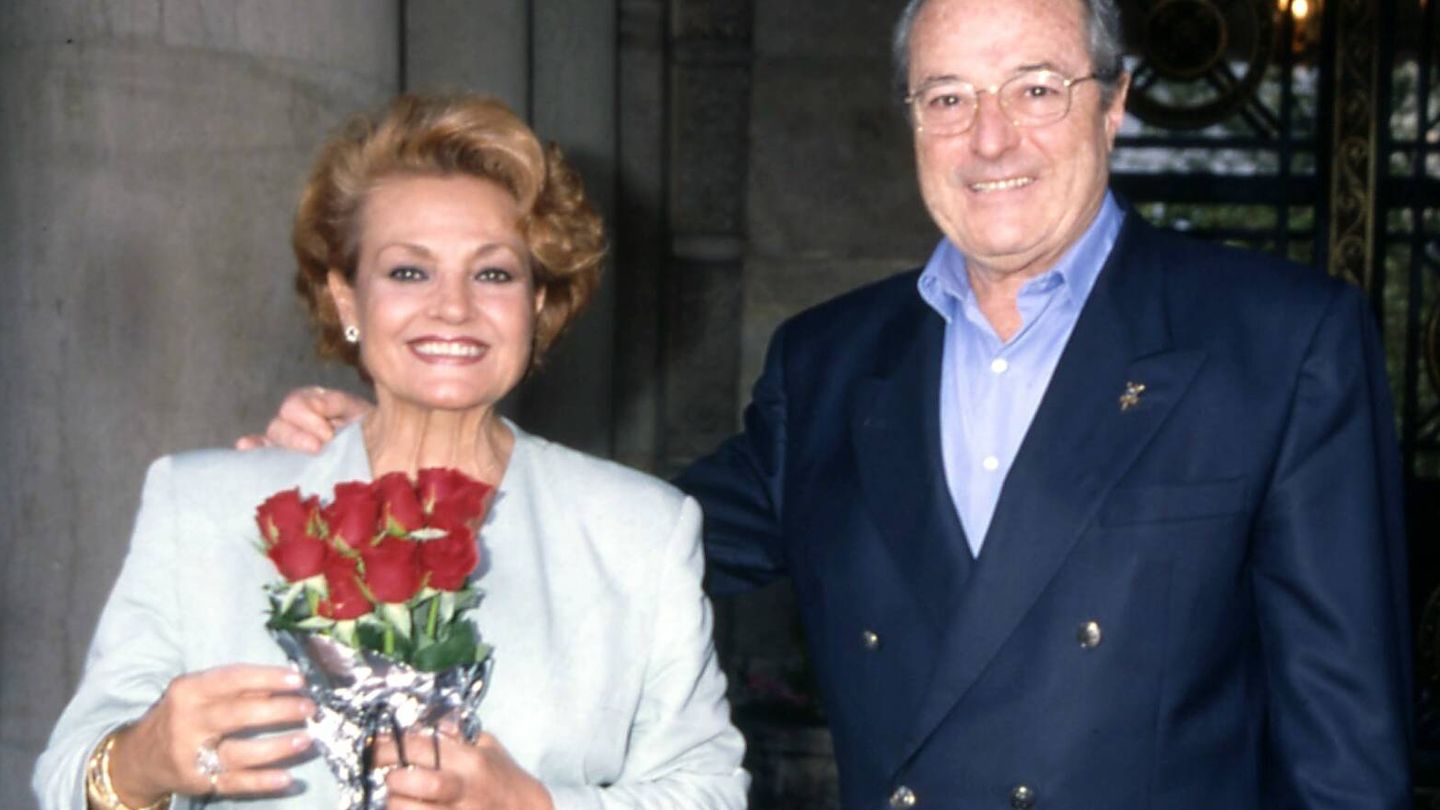 Carmen Sevilla con su segundo marido, Vicente Patuel. (Cordon Press)