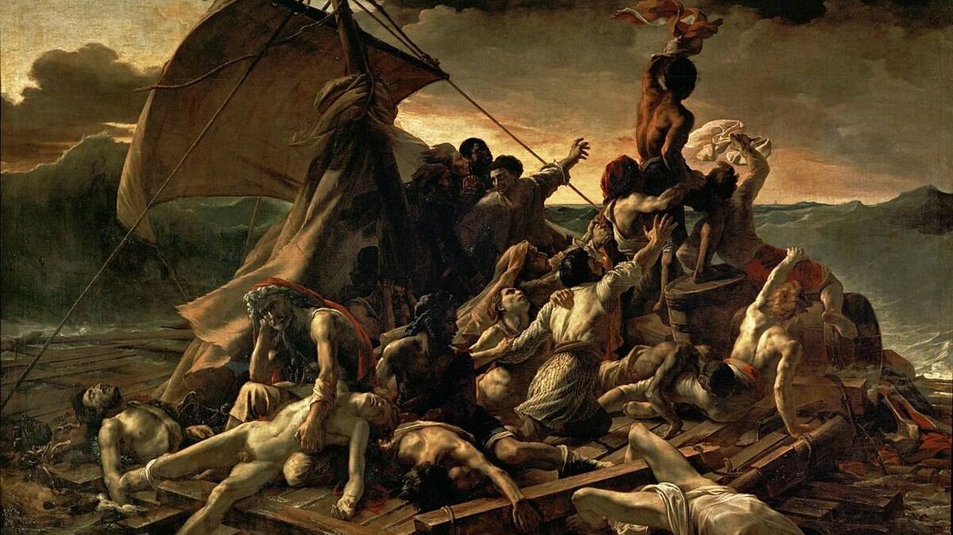 Foto: 'La balsa de la Medusa' de Géricault recuerda un naufragio que acabó en canibalismo en el XIX pero esta historia ya había ocurrido antes...
