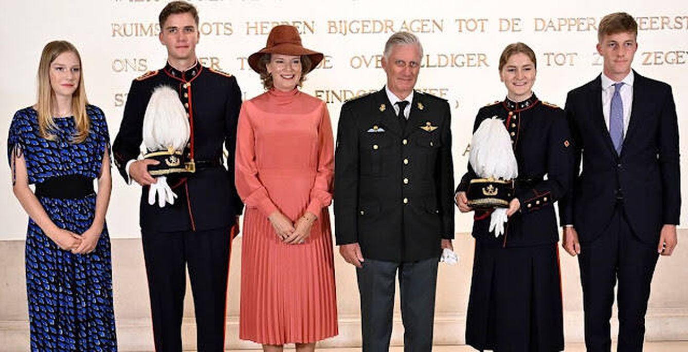 La familia real al completo en el evento. (Casa Real de Bélgica)