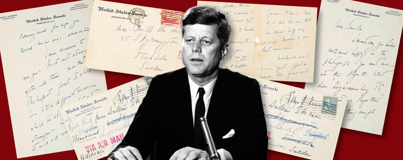 John F. Kennedy en un fotomontaje realizado en Vanitatis