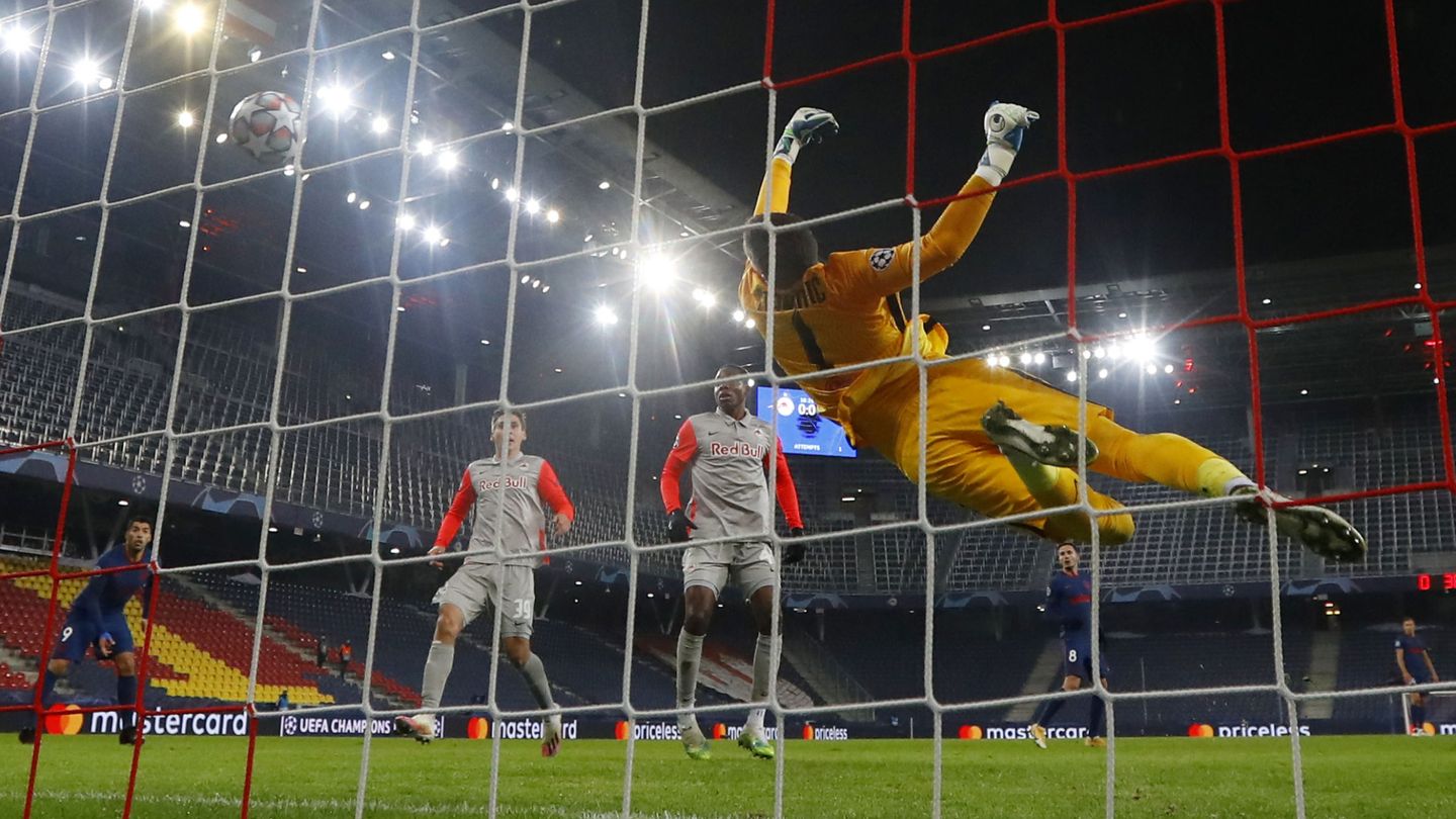 El gol de Mario Hermoso. (Reuters)