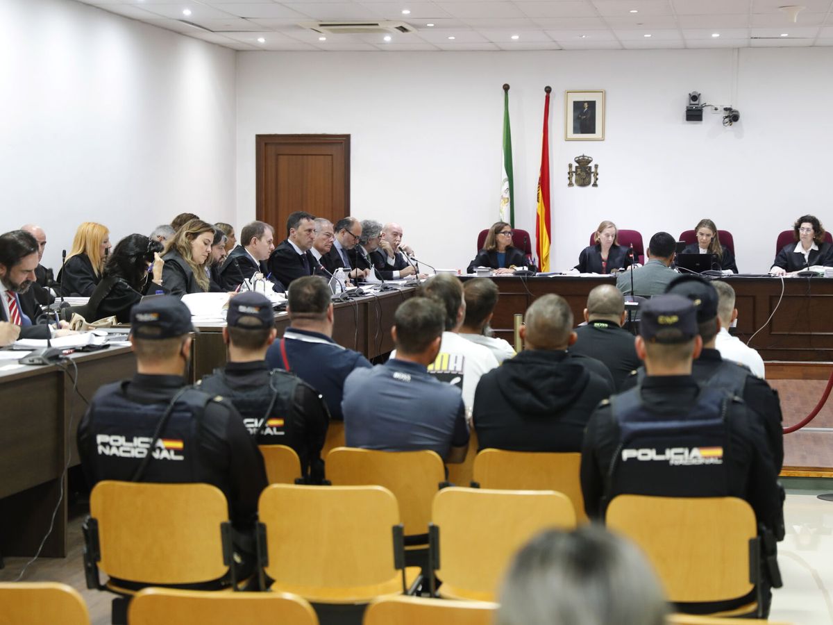 Foto: Sesión del juicio al clan de los Castañas. (EFE/Carrasco Ragel)