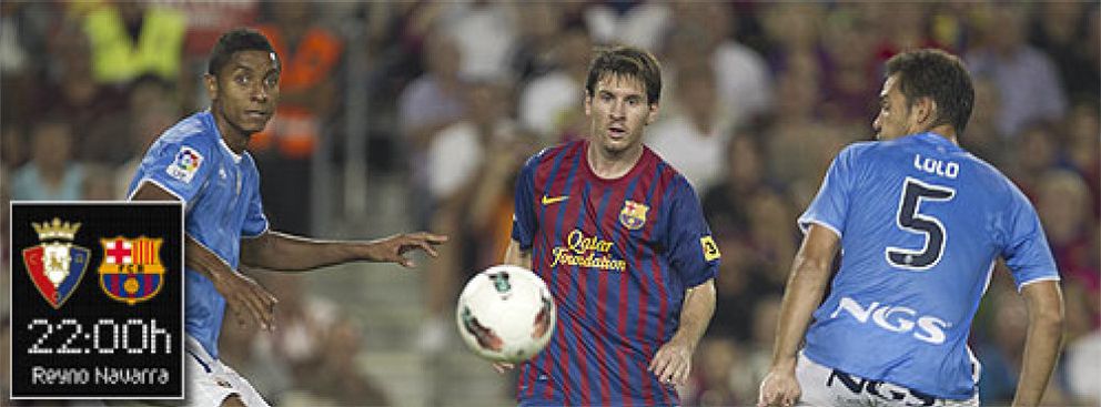 Foto: Inagotable Messi: no descansa ni el trámite copero ante Osasuna