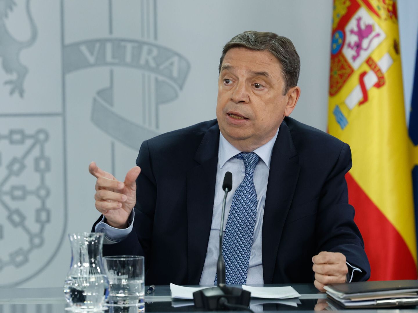 El ministro de Agricultura, Pesca y Alimentación, Luis Planas. (EFE/J. J. Guillén) 