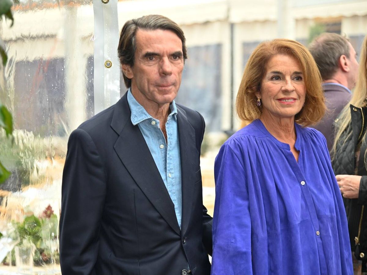 Foto: José María Aznar y Ana Botella, en una imagen de archivo. (Gtres)