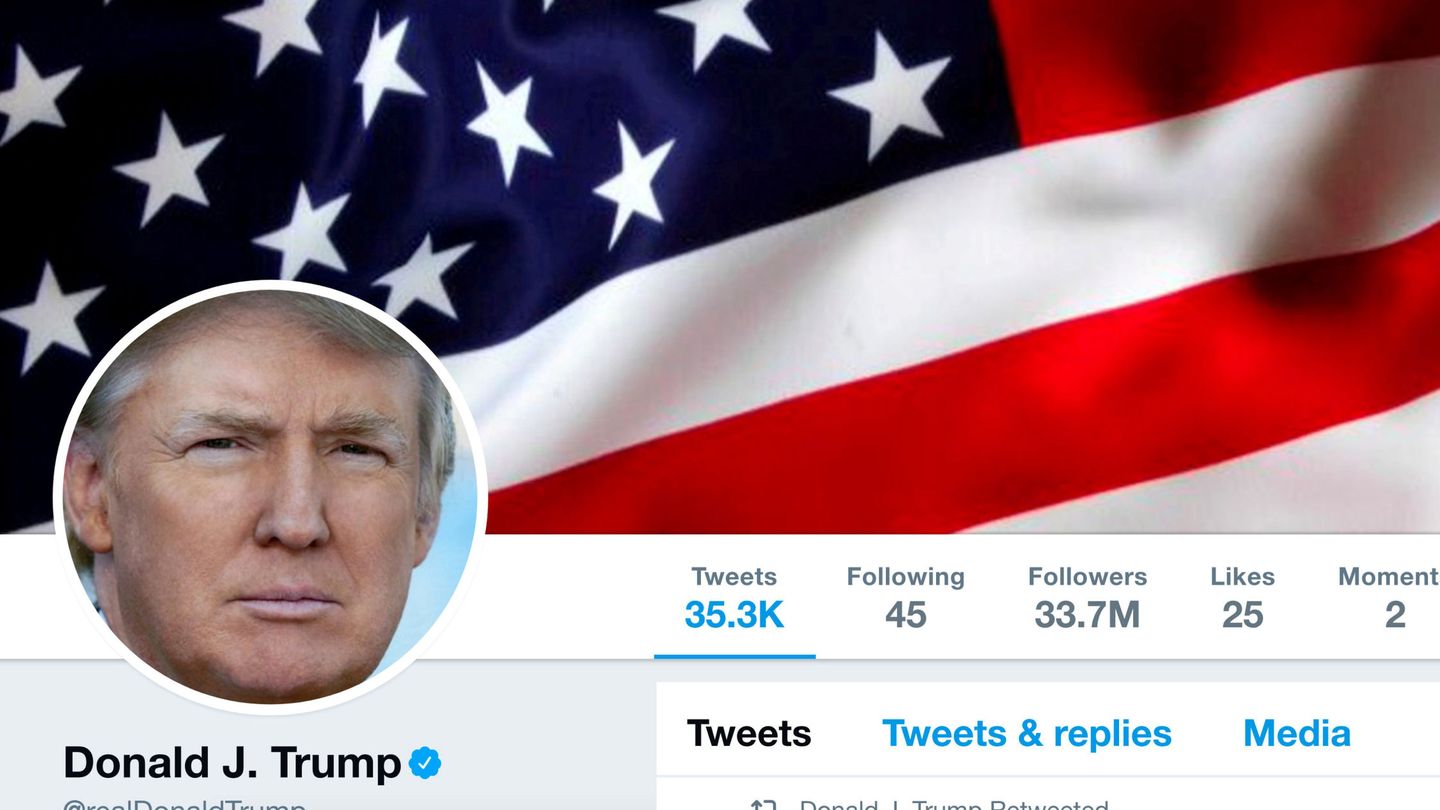 Trump ha convertido su cuenta de Twitter en su forma preferida de comunicar con los estadounidenses.