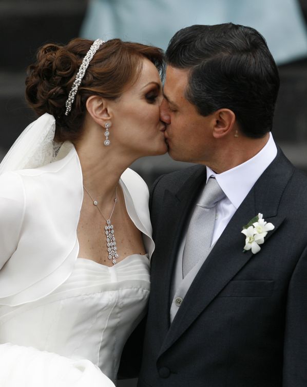 Boda de Ángelica Rivera y Enrique Peña Nieto en 2010 (Gtres)