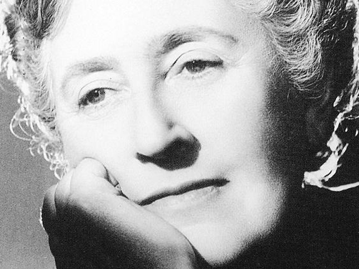 Foto: La escritora Agatha Christie.
