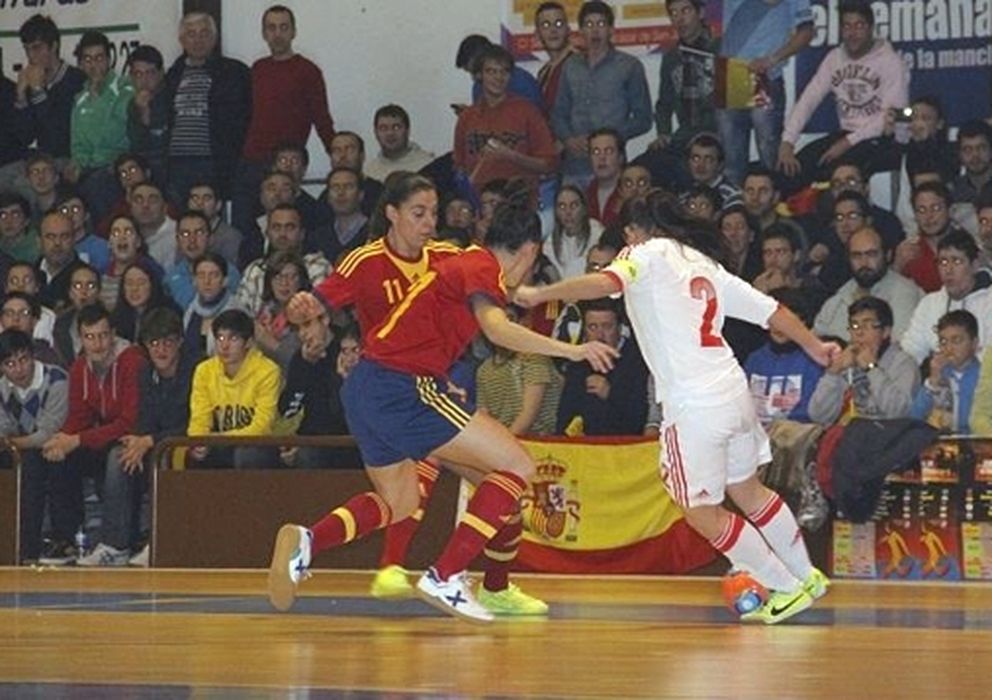 Foto: España derrotó a Rusia para llegar a la final (LNFS).