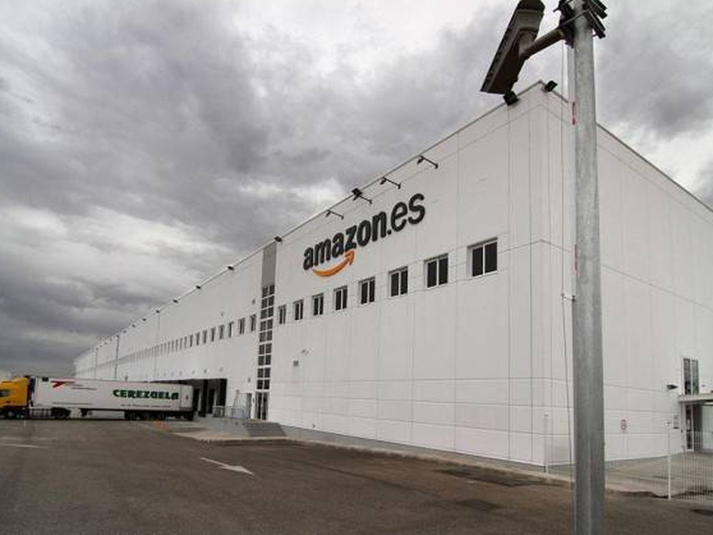 Centro logístico de Amazon en San Fernando de Henares (Madrid). 