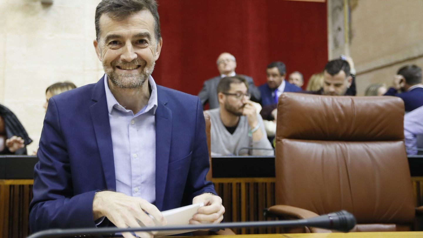 El portavoz de Adelante Andalucía , Antonio Maíllo, uno de los más críticos. (EFE)