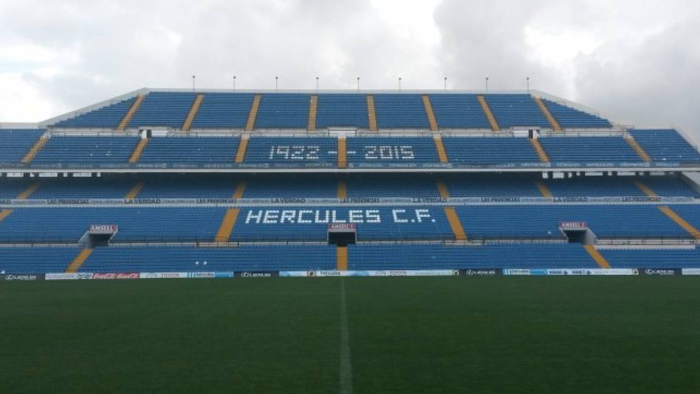 El estadio del Hércules, José Rico Pérez, ha pasado a manos de la Generalitat valenciana. (HCF)