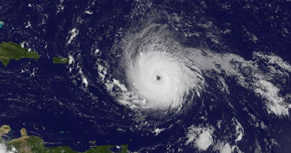Foto: Fotografía cedida por la NASA del huracán Irma. (EFE)