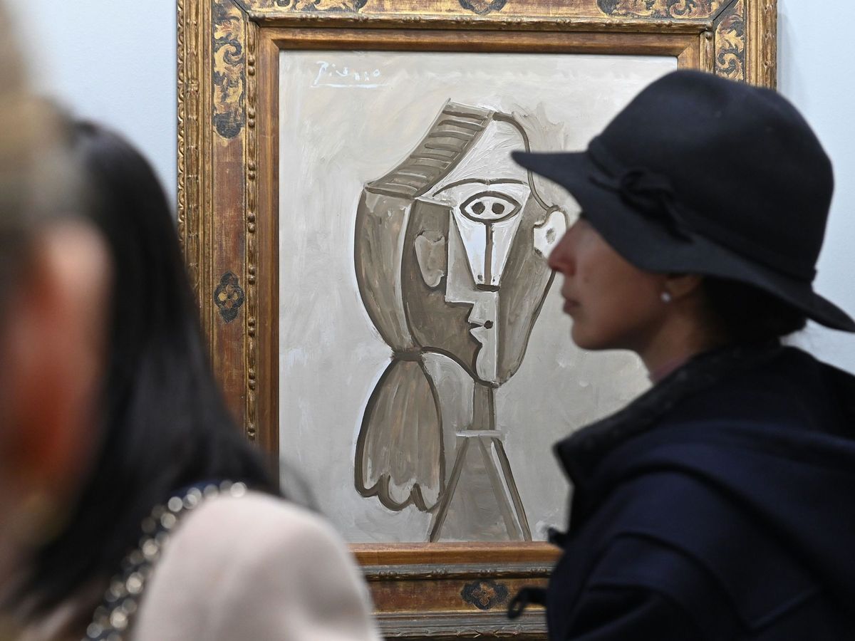 Foto: 'Retrato de Jacqueline', de Picasso, la obra más cara en ARCO 2020 (EFE)