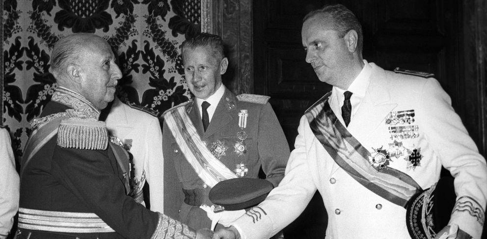 Manuel Fraga y Francisco Franco (EFE)