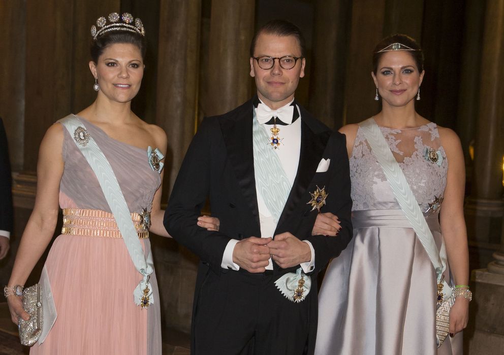 Foto: El principe Daniel, junto a las princesas Victoria y Magdalena (Gtres)