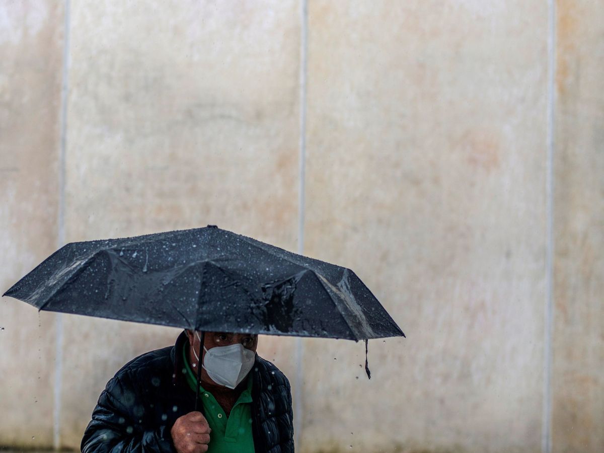 Foto:  Inestabilidad atmosférica en Galicia. (EFE)