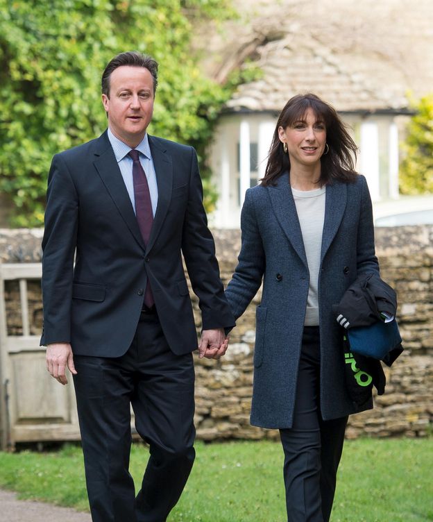 Foto: El primer ministro británico y su esposa acudieron a la misa de Pascua el pasado domingo (Reuters)