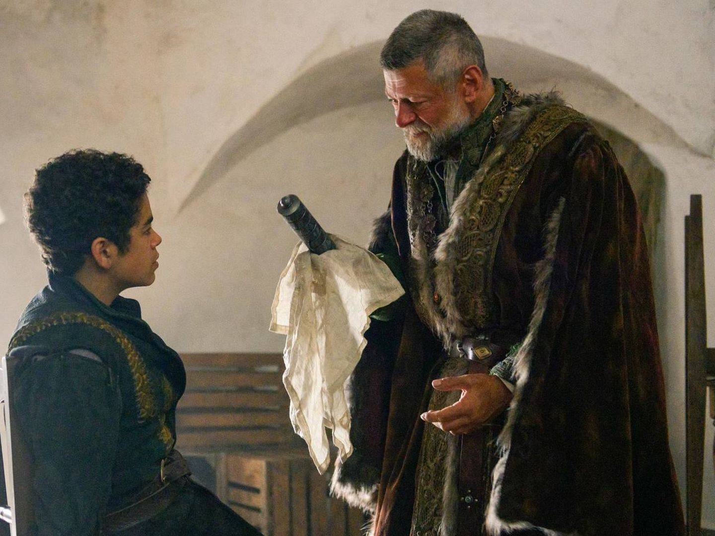 Andy Serkis es uno de los veteranos de 'Carta al Rey'. (Netflix)