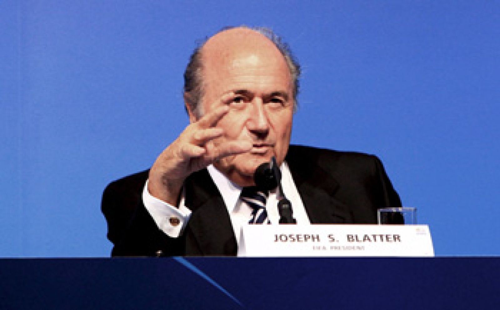 Foto: Blatter: "si los jugadores no acuden a Pekín sería un atentado al olimpismo"