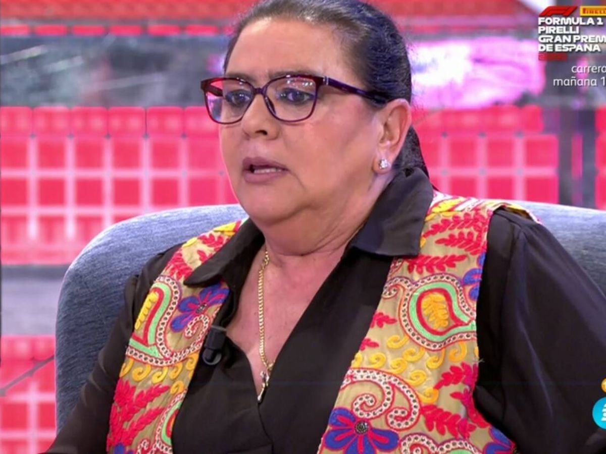 Foto: María del Monte, en 'Sábado Deluxe'. (Telecinco).