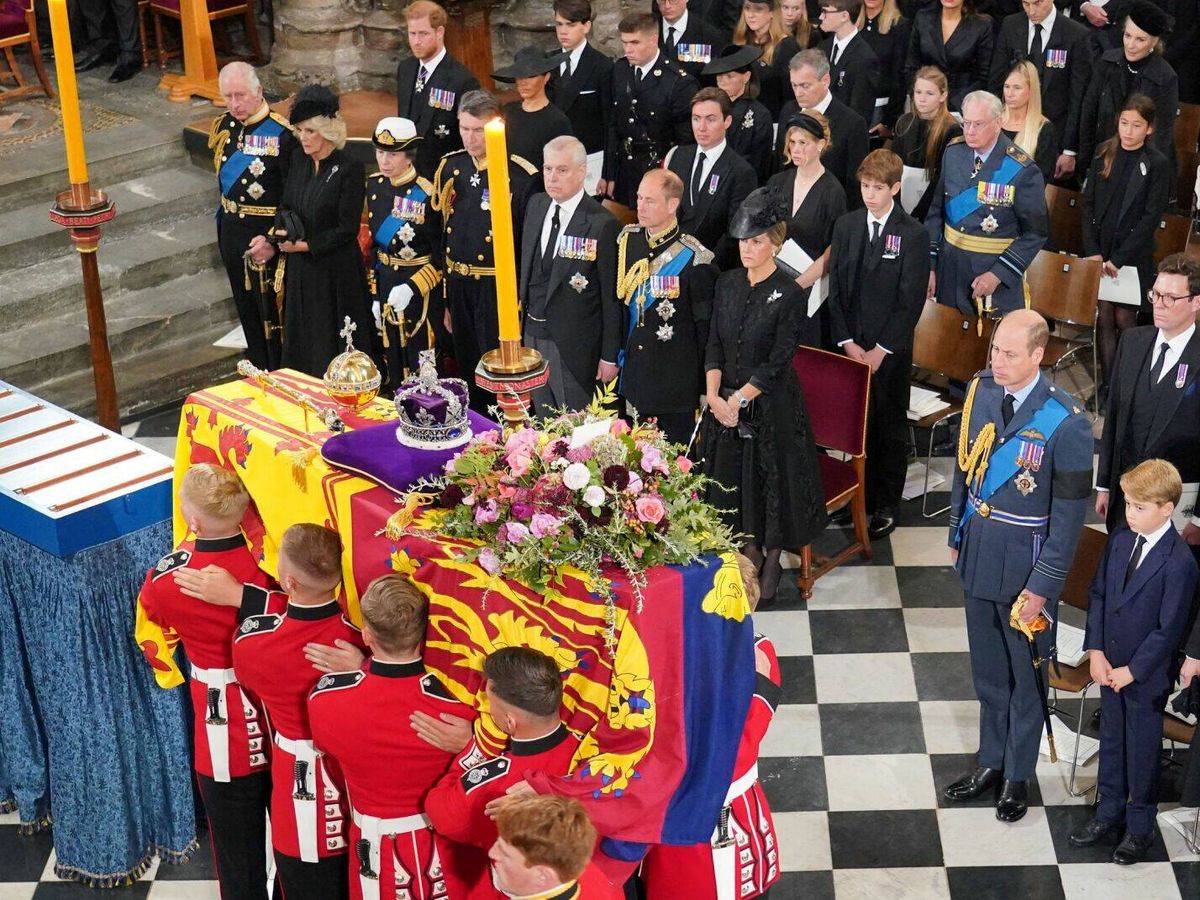 Foto: Funeral de la reina Isabel. (Reuters)