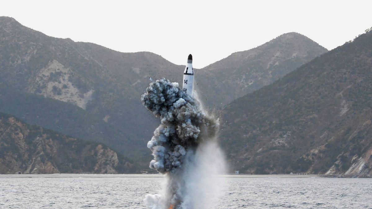 500 km de alcance: el misil submarino de Corea del Norte contra Occidente