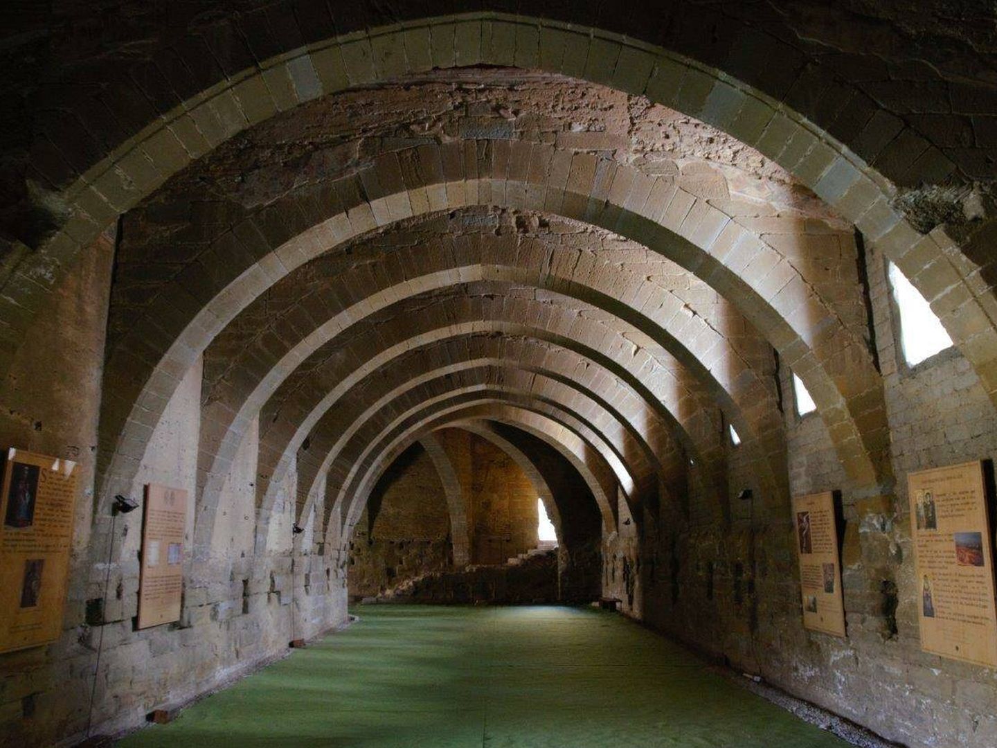 Dormitorios del Monasterio de Sijena. (Cedida por Asociación Patrimonium por Sijena)