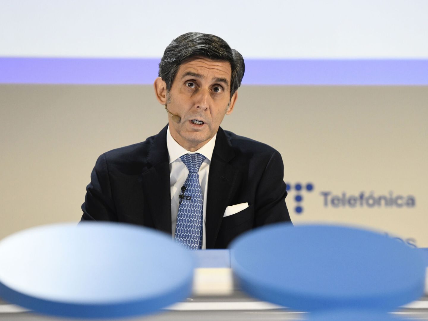  El presidente de Telefónica, José María Álvarez-Pallete. (EFE/Víctor Lerena) 