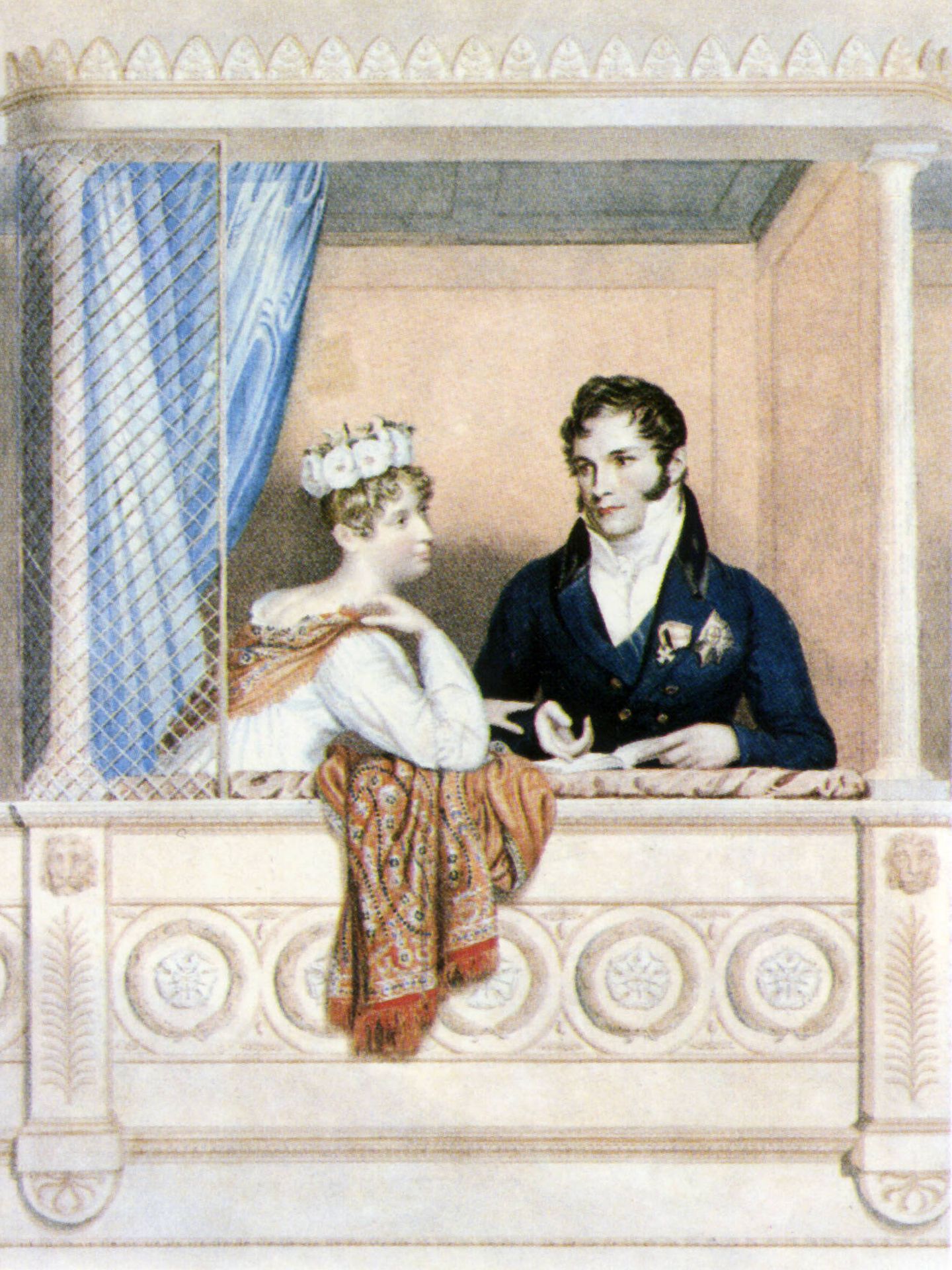 Retrato de Charlotte y Leopoldo para el libro 'The National Portrait Gallery History of the Kings and Queens of England'.