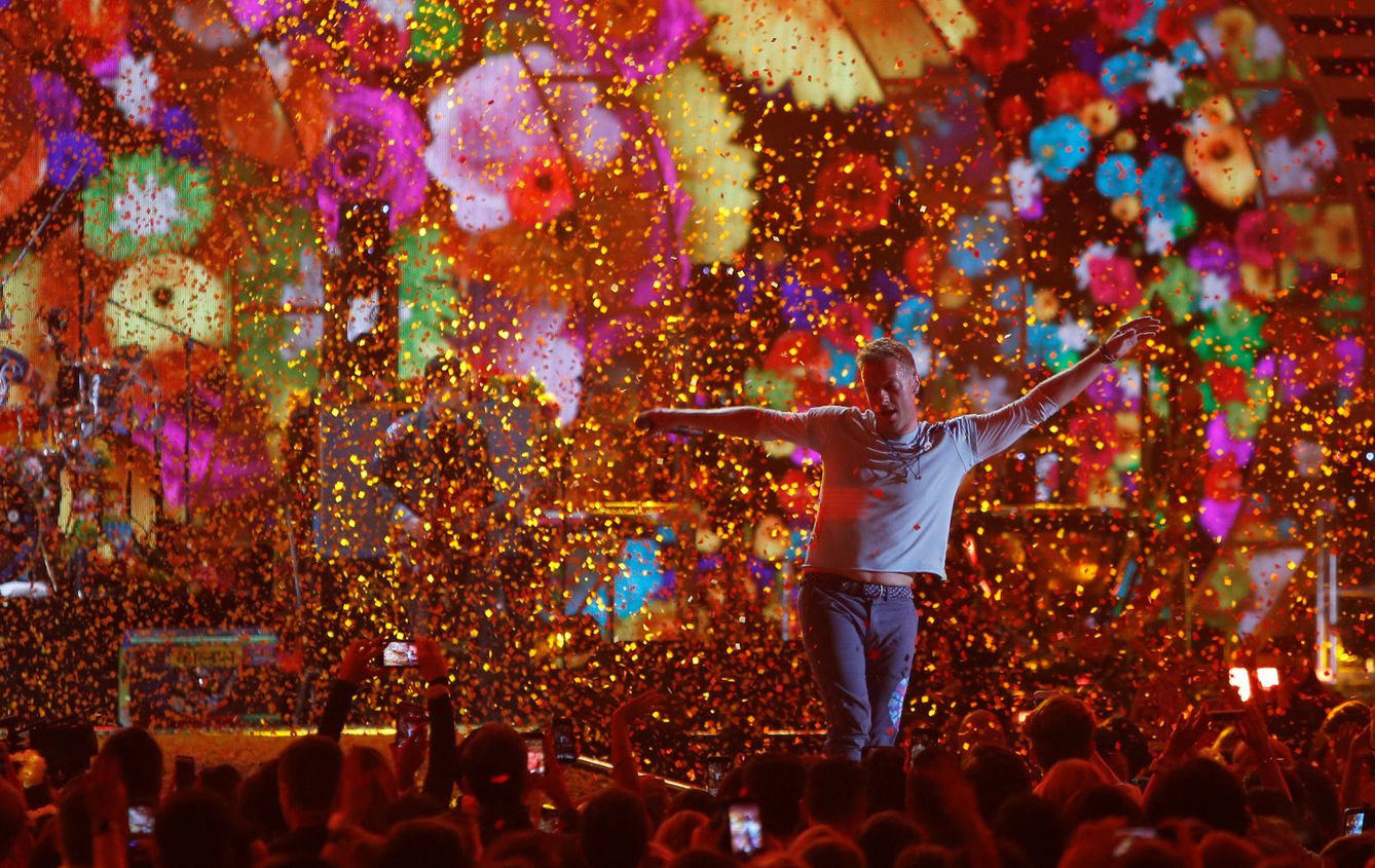 Coldplay se colocan en el segundo puesto con 115,5 millones de dólares. (Reuters)