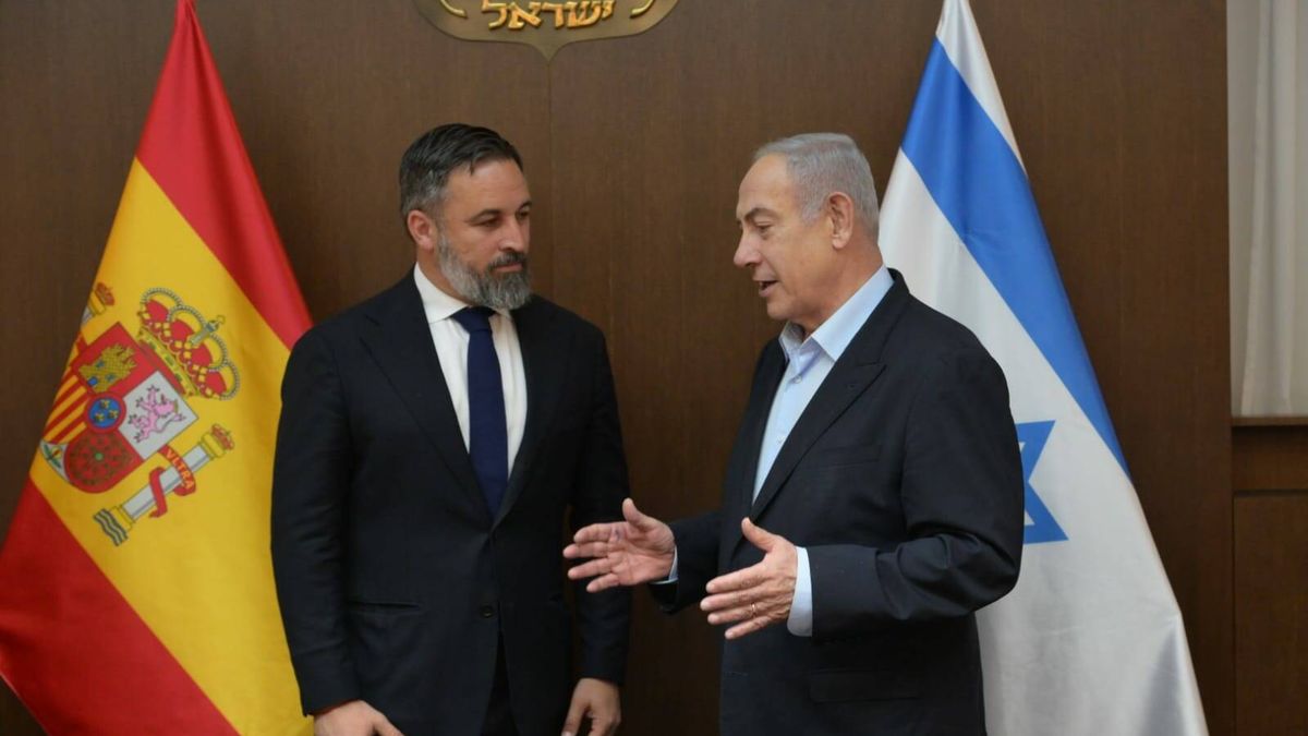 Abascal se reúne con Netanyahu en Israel y carga contra Sánchez y el reconocimiento de Palestina
