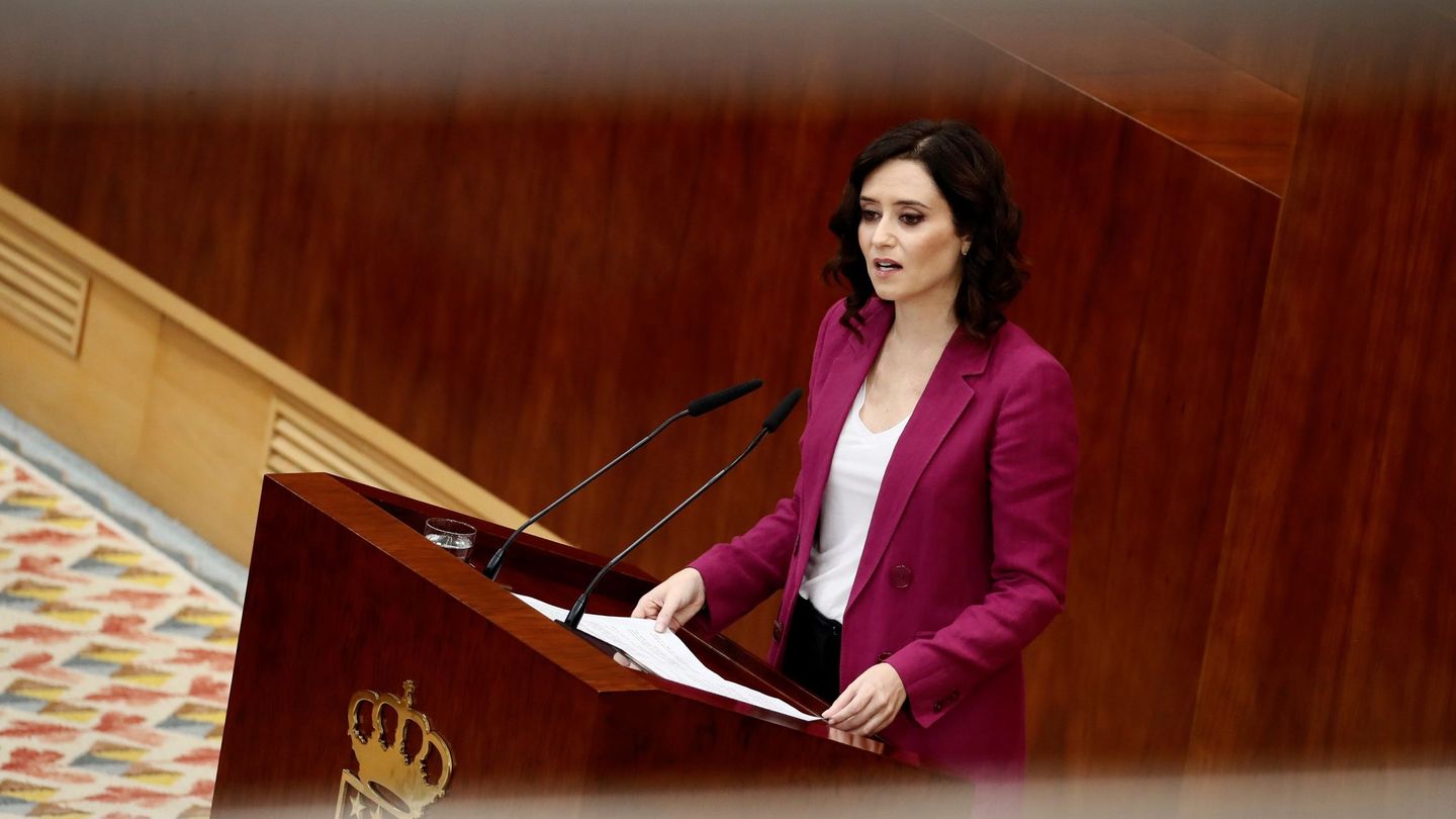 La candidata del PP a la presidencia de la Comunidad de Madrid, Isabel Díaz Ayuso. EFE