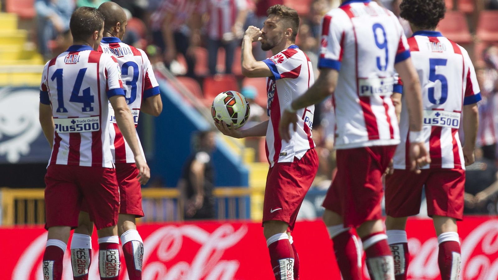Foto: El Atlético de Madrid necesita tres puntos para meterse en la próxima Liga de Campeones.
