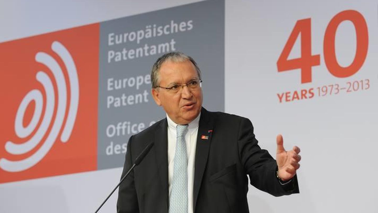 Benoît Battistelli, presidente de la Oficina Europea de Patentes. (Efe)
